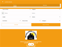 Tablet Screenshot of luizinhoimoveis.com